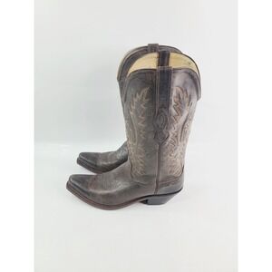Roper long Cowboy Boots Men's , Size 7, Brown Color